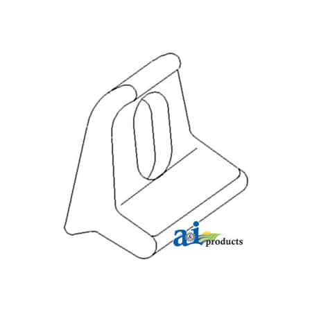 A & I Products Clamp, Rear Rim Wheel 3" x5" x2" A-363016R1